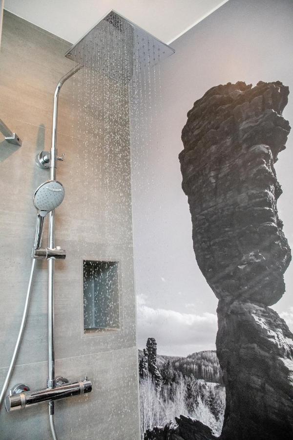 바트샨다우 Haus Wettin 아파트 외부 사진