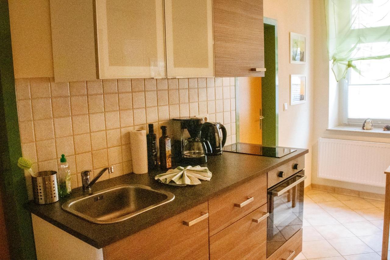 바트샨다우 Haus Wettin 아파트 외부 사진