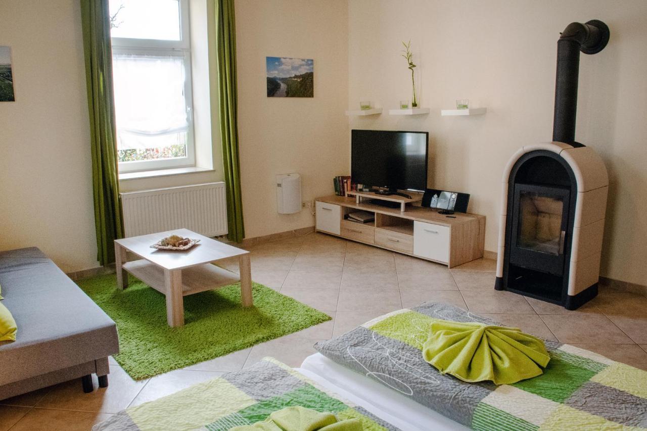 바트샨다우 Haus Wettin 아파트 외부 사진