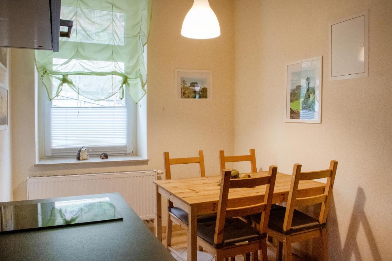 바트샨다우 Haus Wettin 아파트 외부 사진