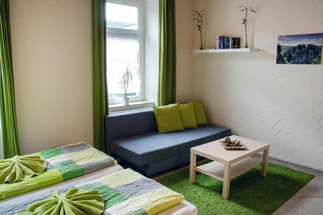 바트샨다우 Haus Wettin 아파트 외부 사진